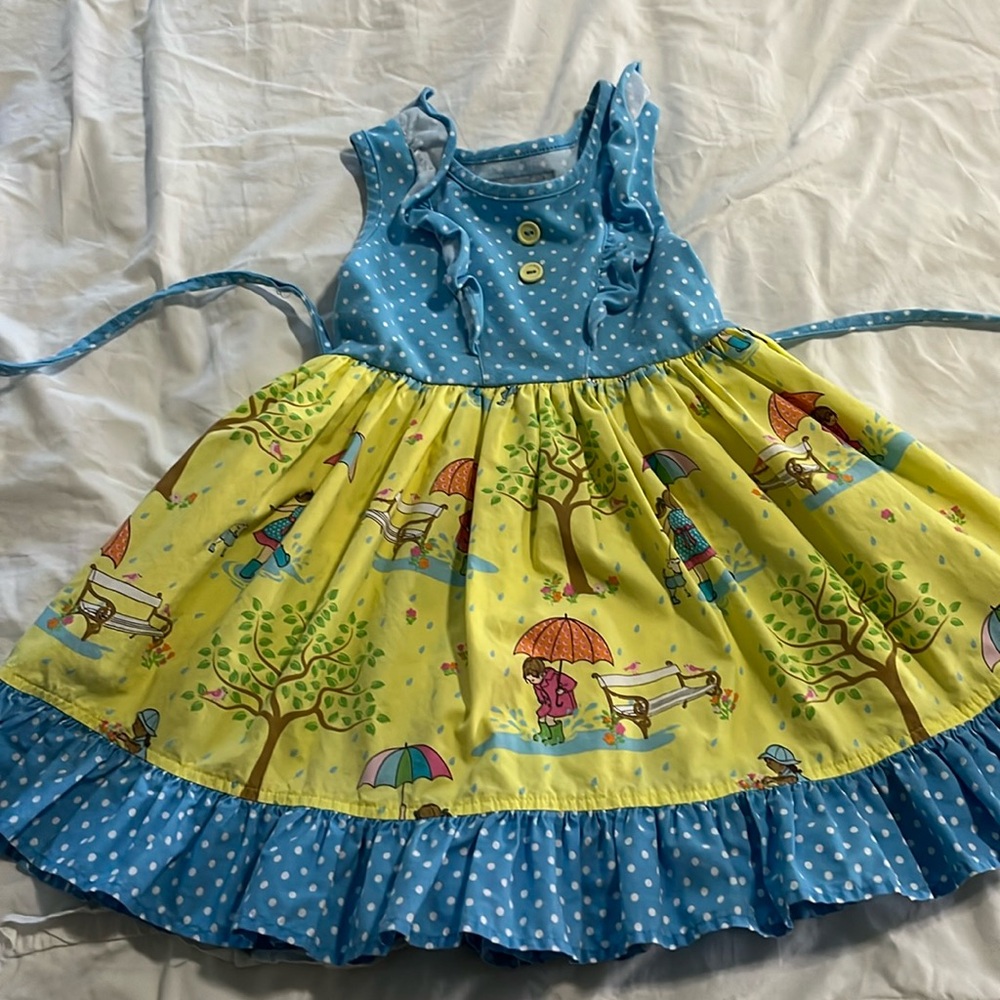 Eleanor Rose spring dress size 3-4.